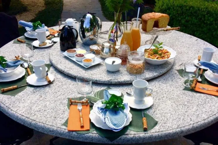 Café da manhã e refeições em Casa Regaleira Hotel Boutique