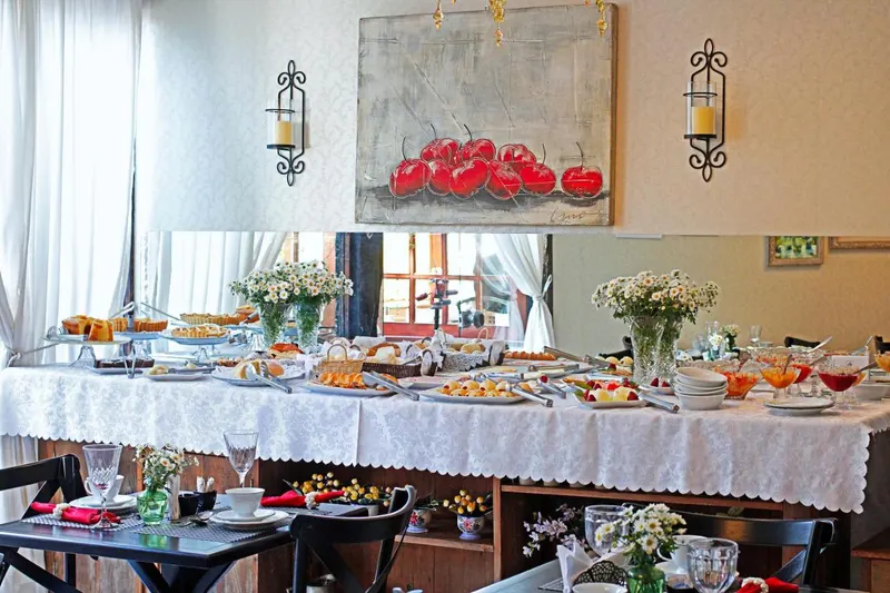 Café da manhã e refeições em Casablanca Hotel Boutique