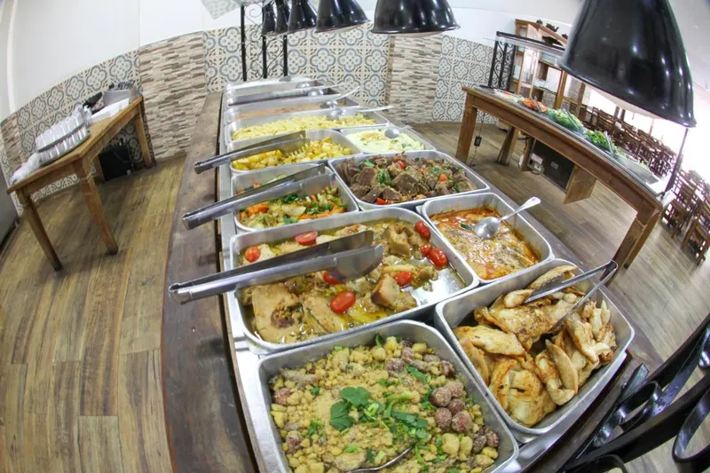 Café da manhã e refeições em Hotel Maria da Fé