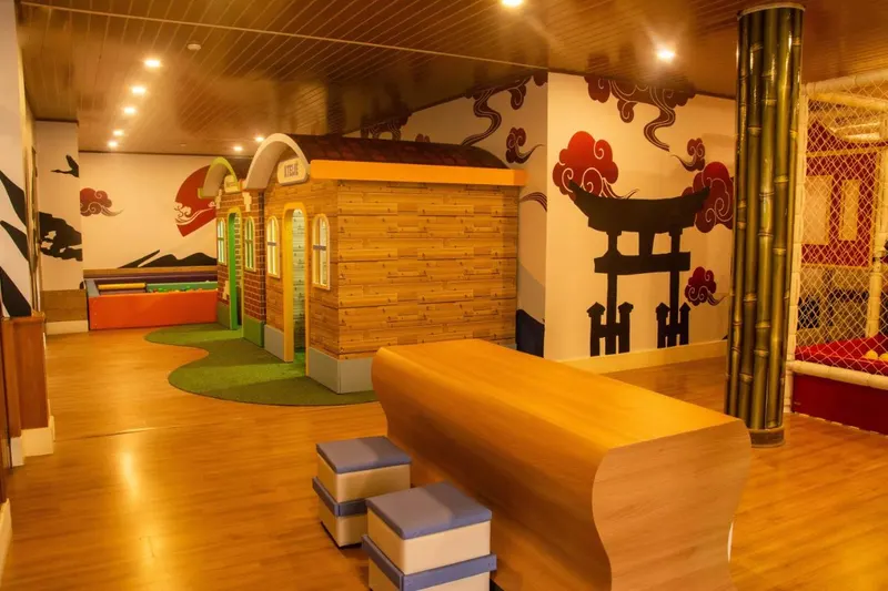 Espaço para crianças em Hotel Matsubara
