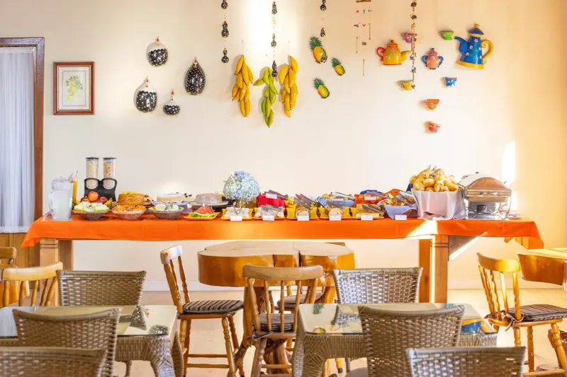 Café da manhã e refeições em Kaliman Campos do Jordão