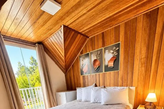 Quarto em Pousada Araucaria Suites