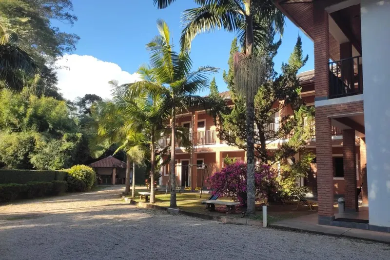 Fachada de Pousada Santo Antônio
