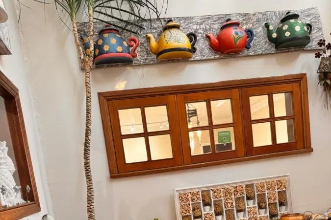 Café da manhã e refeições em Villa Montserrat